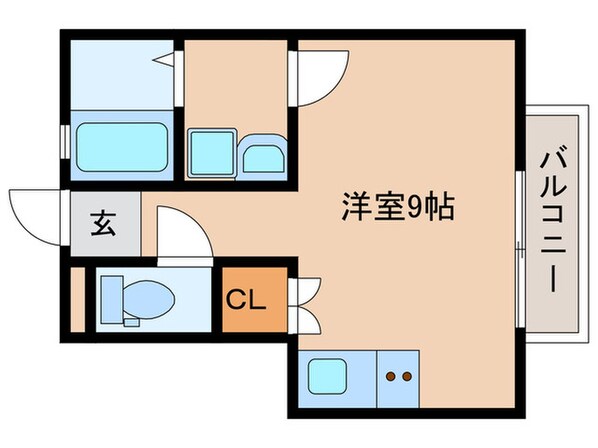 鷹飼マンションの物件間取画像